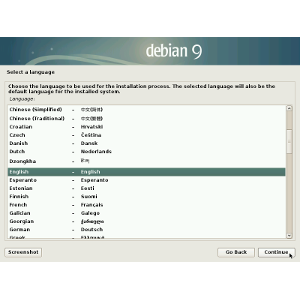 Debian Installer : Stretch RC 2